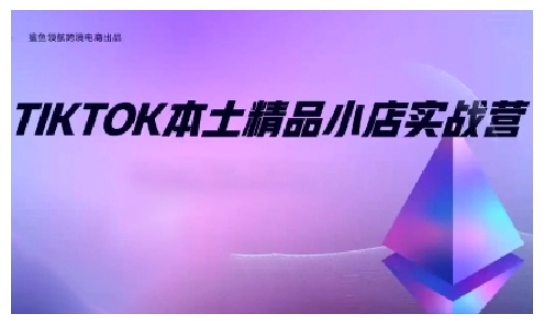 TikTok本土精品小店出海实战营，从入门到高阶，不止0-1!-江南创业网