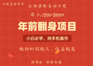 日入1000+ 娱乐项目 全国市场均有很大利润 长久稳定 新手当日变现-江南创业网
