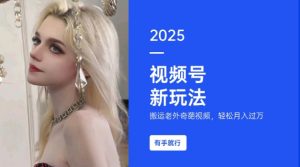 搬运老外奇葩视频，撸视频号分成计划收益，每天只需一小时，新手小白轻松月入过W-江南创业网