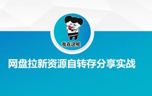 网盘拉新资源自动转存分享实战-江南创业网