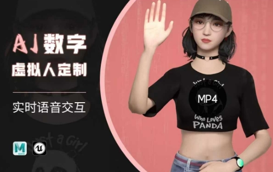 Ai数字人虚拟(智能体)实时语音交互特训营，​自行定制超写实角色AI数字人交互技术-江南创业网