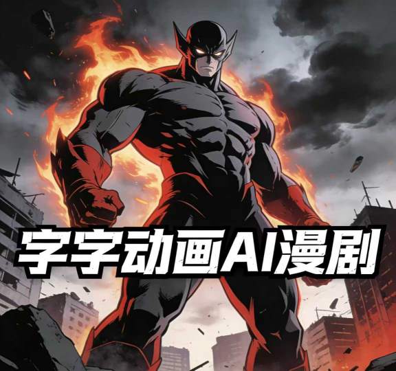 字字动画AI漫剧2026年第1期系统课程,小白看完就能学会实操的漫剧课,单人月收1-3W-江南创业网