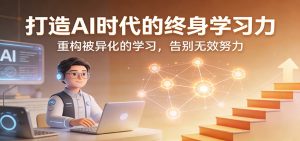 打造AI时代的终身学习力：重构被异化的学习，告别无效努力-江南创业网