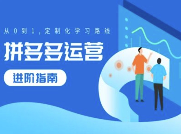 拼多多运营进阶指南，从0到1定制化学习路线-江南创业网