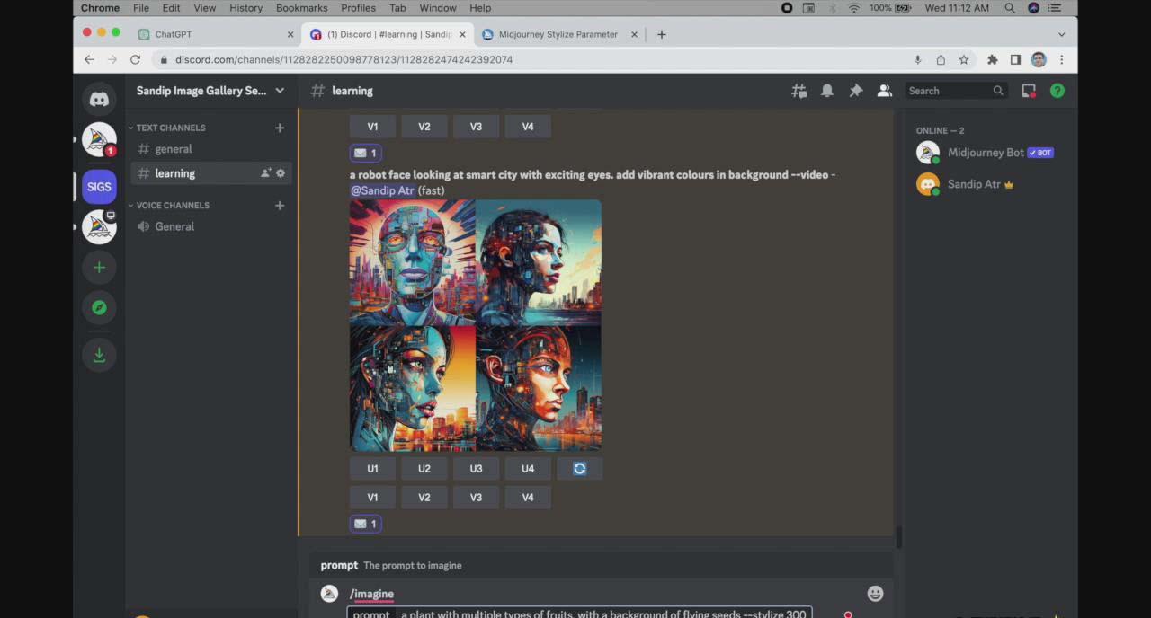 图片[2]-ChatGPT4 和 MidJourney AI 绘画聊天革命性指南教程-33节视频课-中英字幕-江南创业网