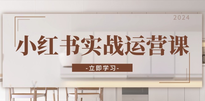 小红书实战运营课：从开通店铺到直播话术，打造爆款笔记与高效直播-江南创业网