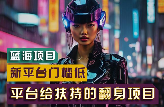 【蓝海项目】新平台无脑搬运，翻身项目 门槛低 小白也能轻松上手 日入500+-江南创业网