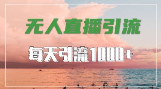 抖音快手视频号全平台通用，无人直播引流法，超暴力引流1000+高质量精准创业粉【揭秘】-江南创业网