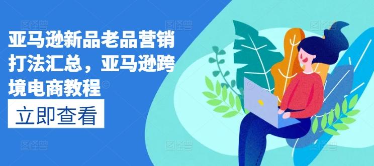 亚马逊新品老品营销打法汇总，亚马逊跨境电商教程-江南创业网