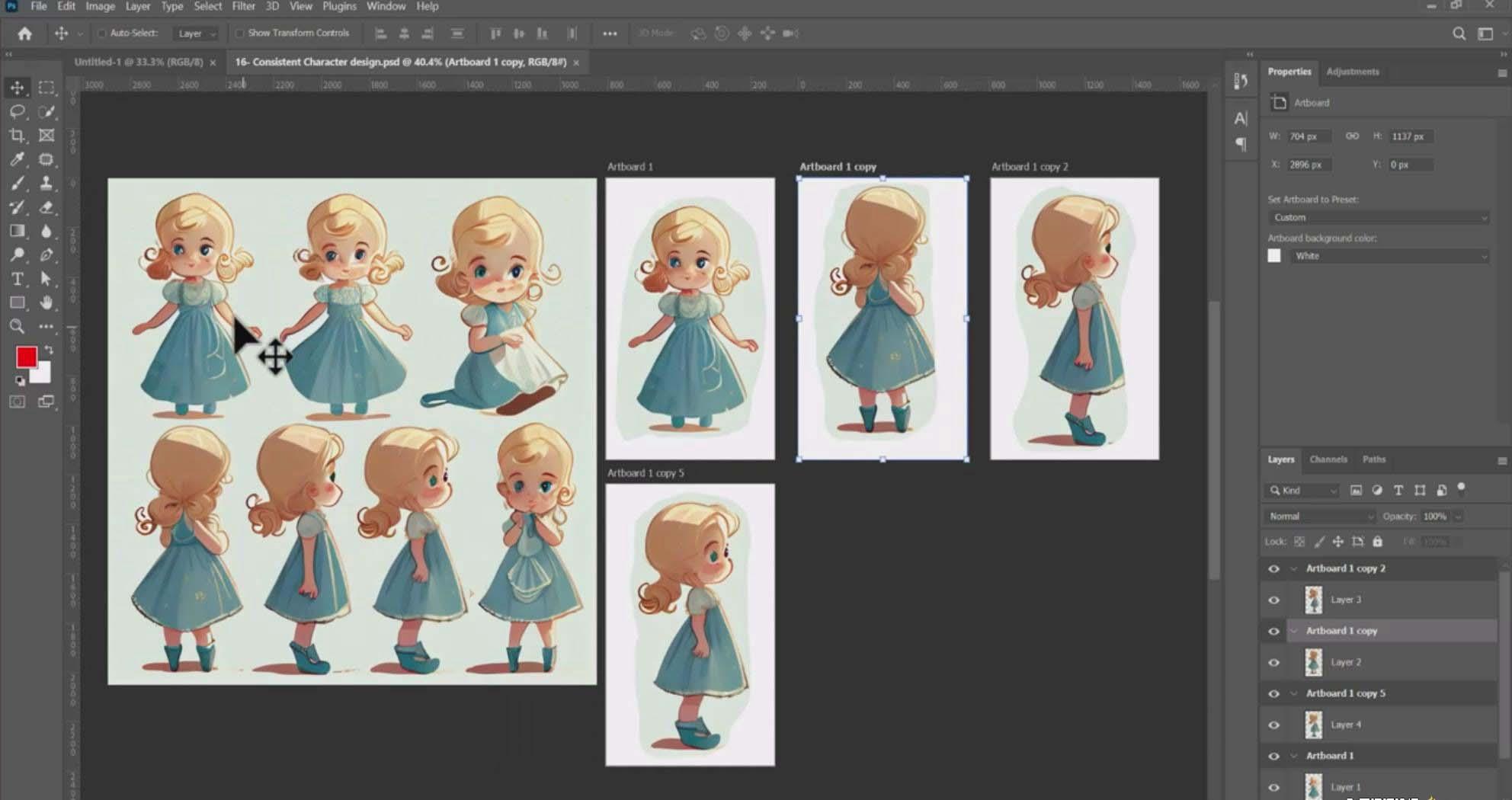 图片[7]-掌握 MidJourney V5 AI + ChatGPT创建一致的角色设计图像-22节课-中英字幕-江南创业网