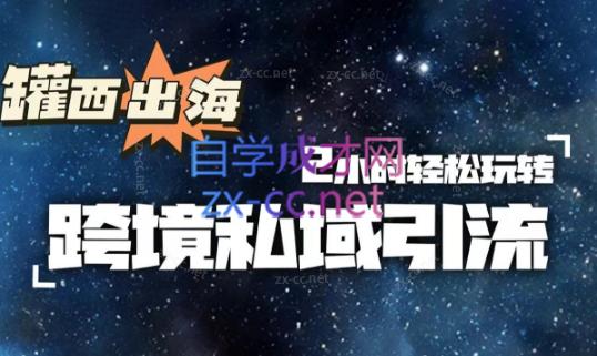 罐西老师·零基础学会跨境私域引流-江南创业网