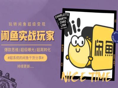 手把手教你0到1系统玩转闲鱼变现，爆款思维/超级曝光/超高转化-江南创业网