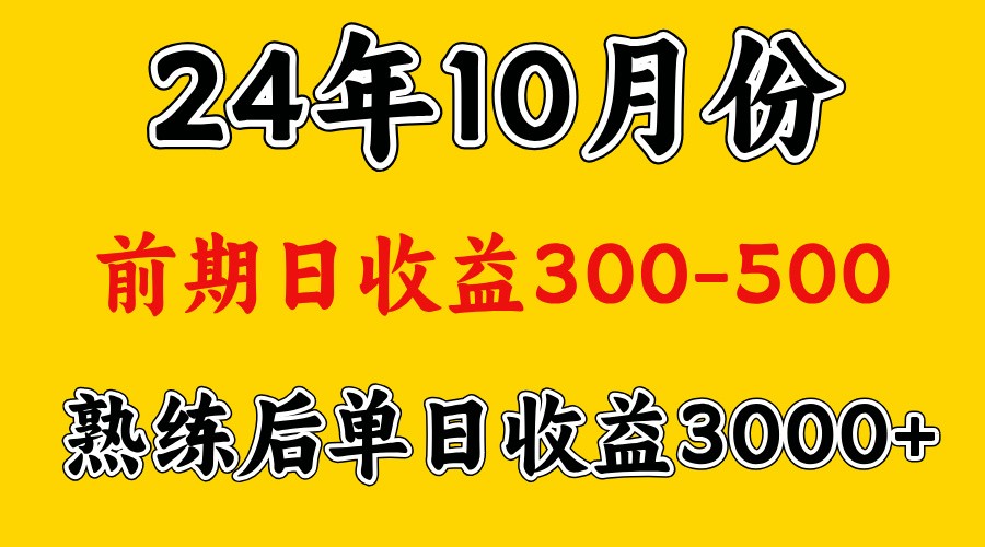 高手是怎么赚钱的.前期日收益500+熟练后日收益3000左右-江南创业网