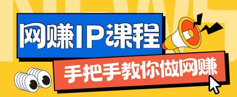 ip合伙人打造1.0，从0到1教你做网创，实现月入过万【揭秘】-江南创业网