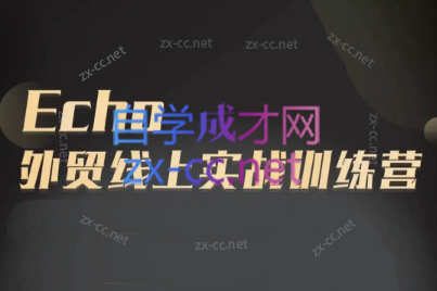 Echo老师·外贸线上实战训练营-江南创业网