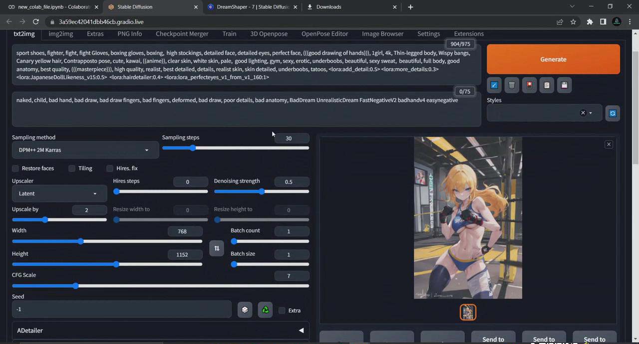 图片[4]-利用Stable Diffusion创建动漫艺术图像使用AI绘画赚钱-中英字幕-江南创业网