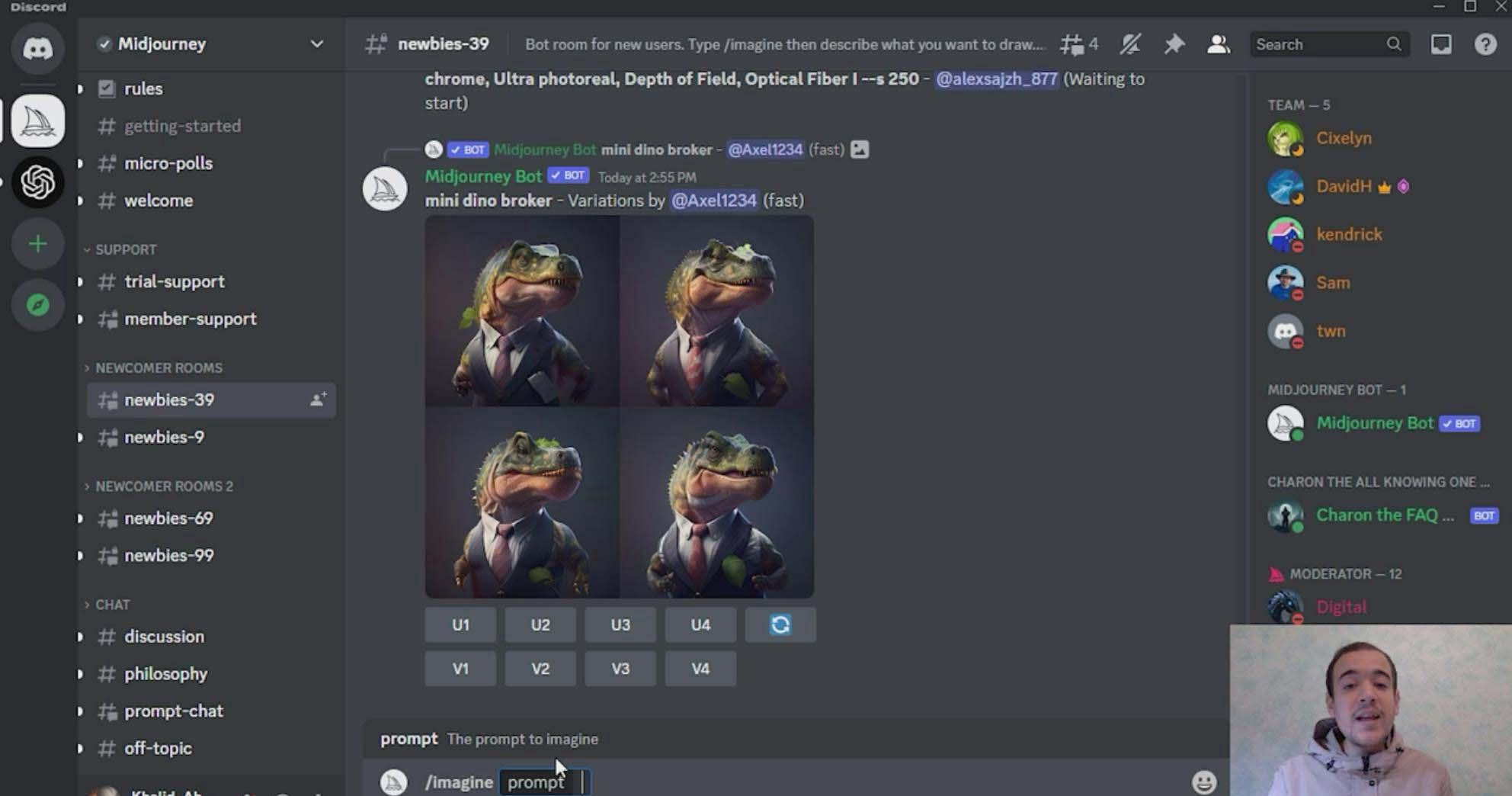 图片[1]-Midjourney 精通教程-使用Midjourney AI创建美丽艺术图像-36节课-中英字幕-江南创业网