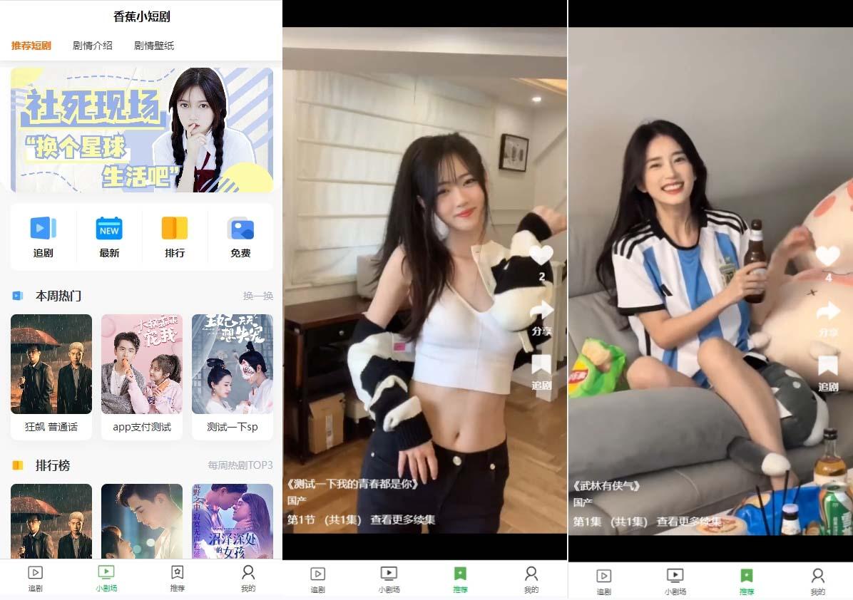 (8542期)小剧场短剧影视系统源码 全开源 带支付收益+会员机制+代理推广等模式【…-江南创业网